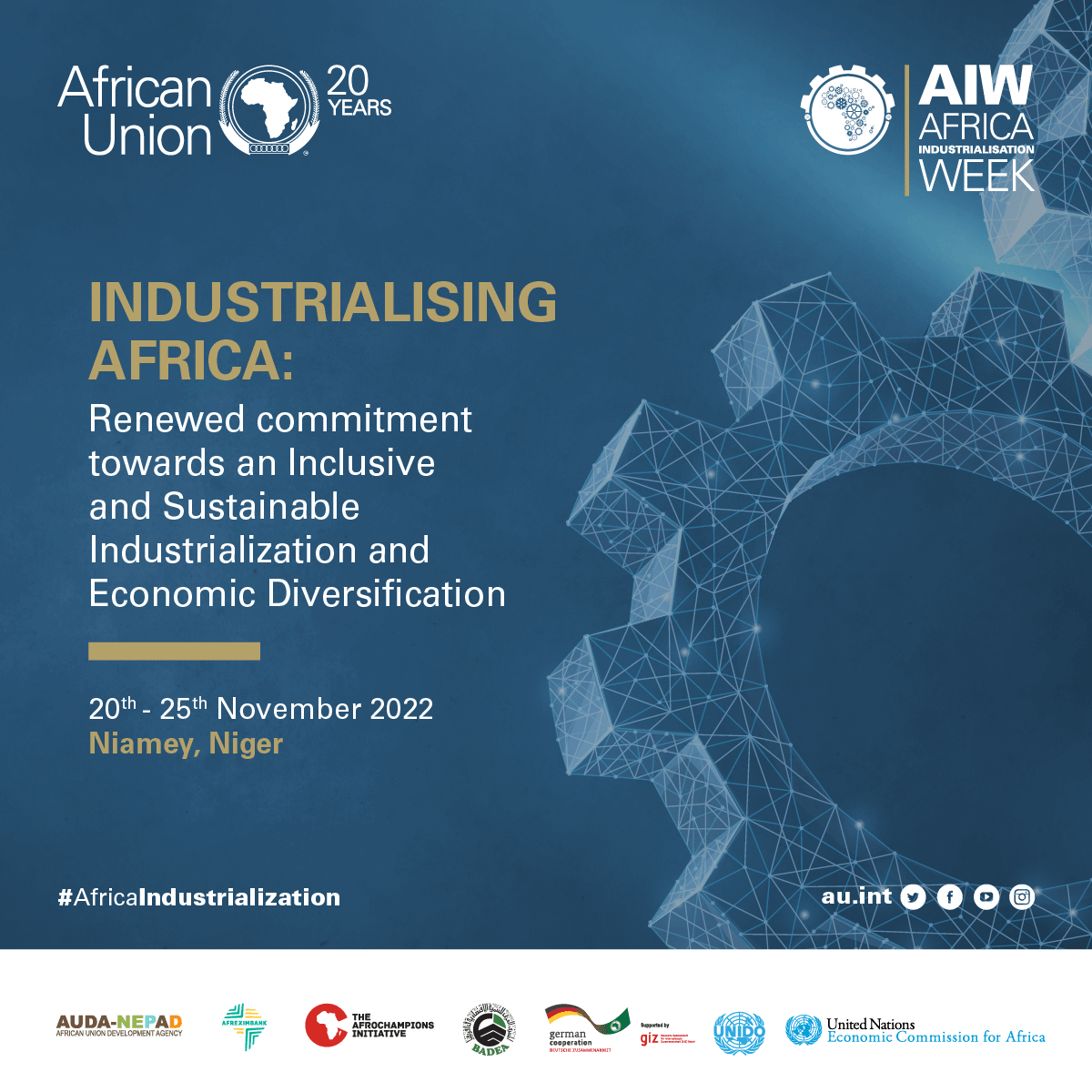 Le Sommet de l’UA sur l’industrialisation et la diversification économique au Niger